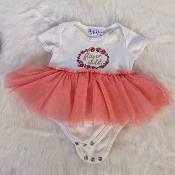 Nicole Miller onesie with tutu skirt - Picture 2 of 2